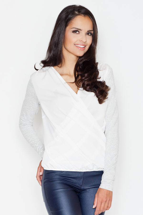 Blouse femme Figl Chemisier Chemisier — gris