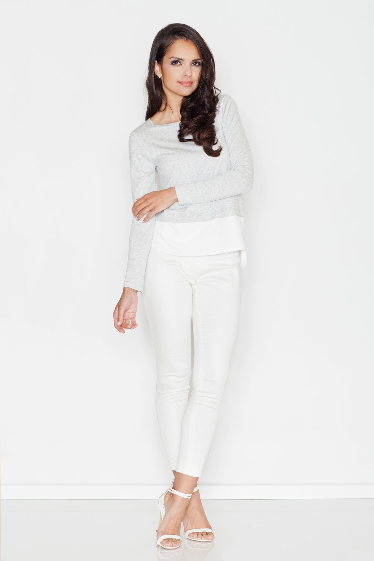 Blouse femme Figl Chemisier Chemisier — gris
