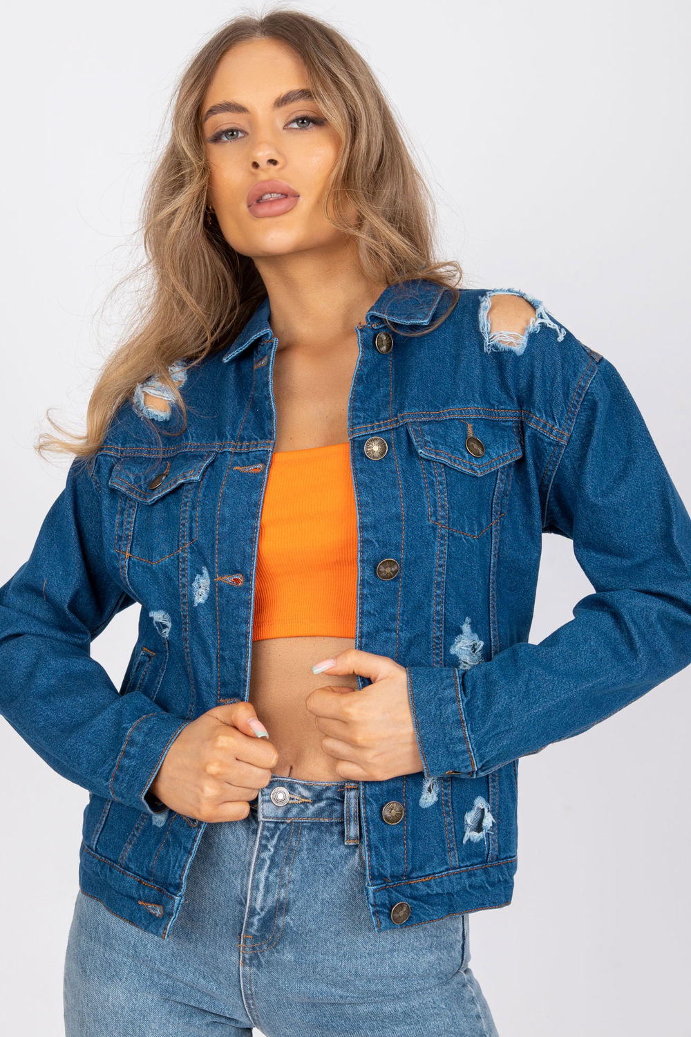 Veste femme Rue Paris — bleu