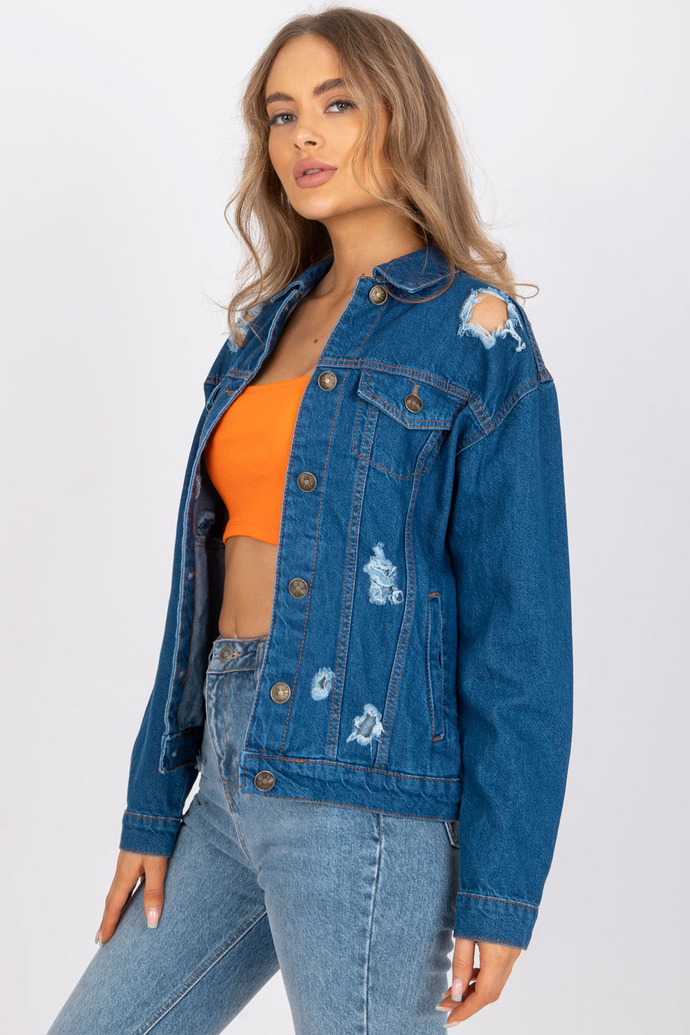 Veste femme Rue Paris — bleu
