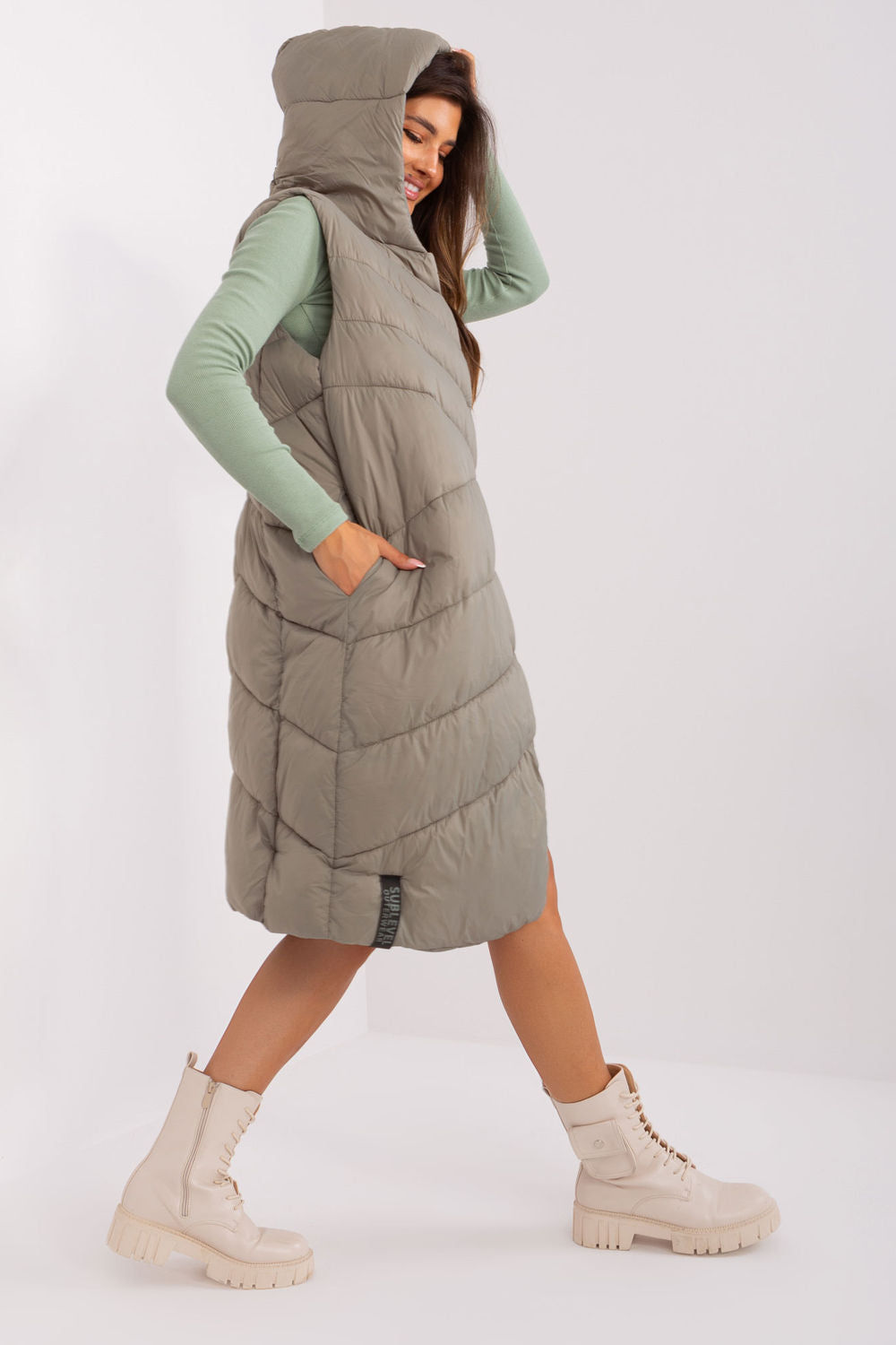 Gilet femme Sublevel — vert