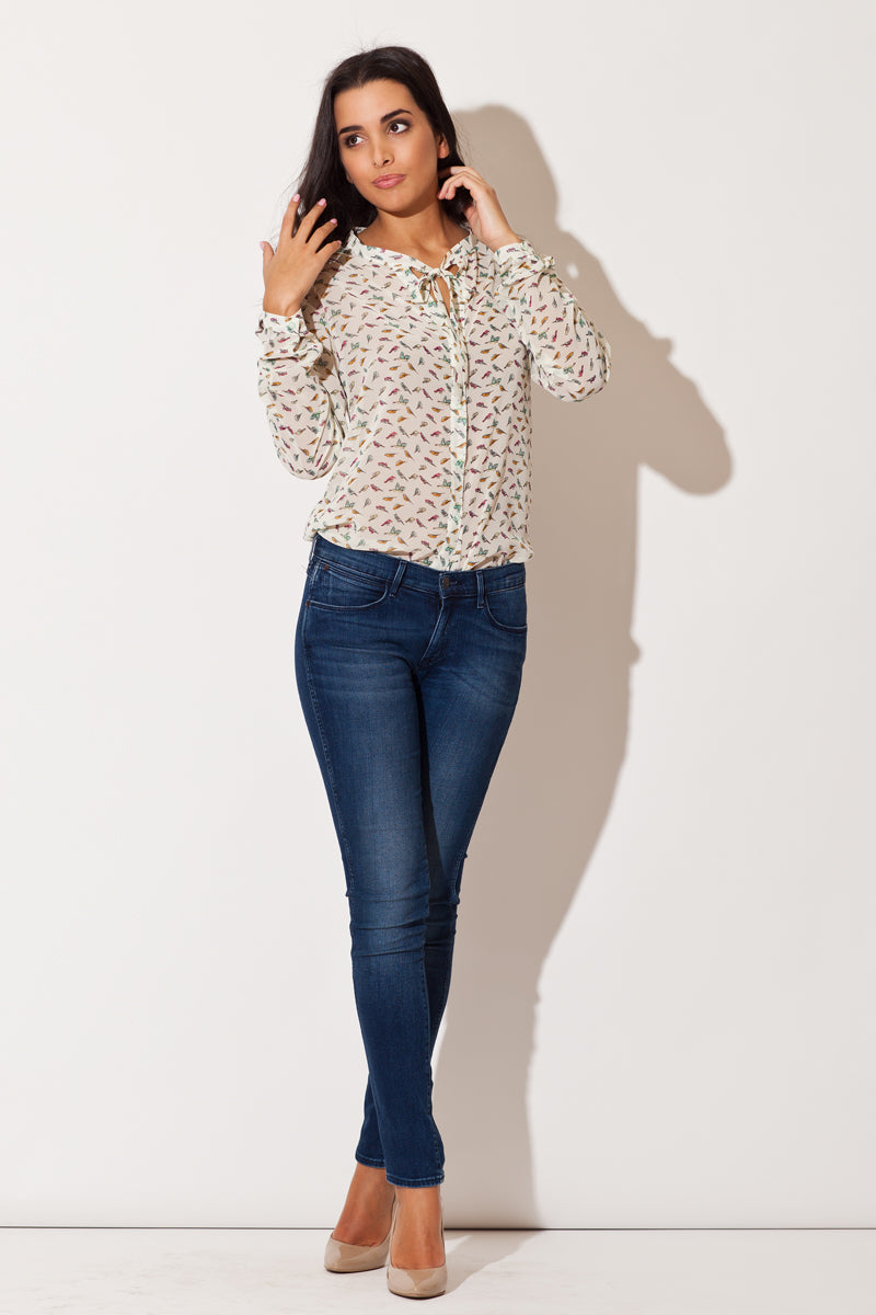 Blouse femme Katrus — beige