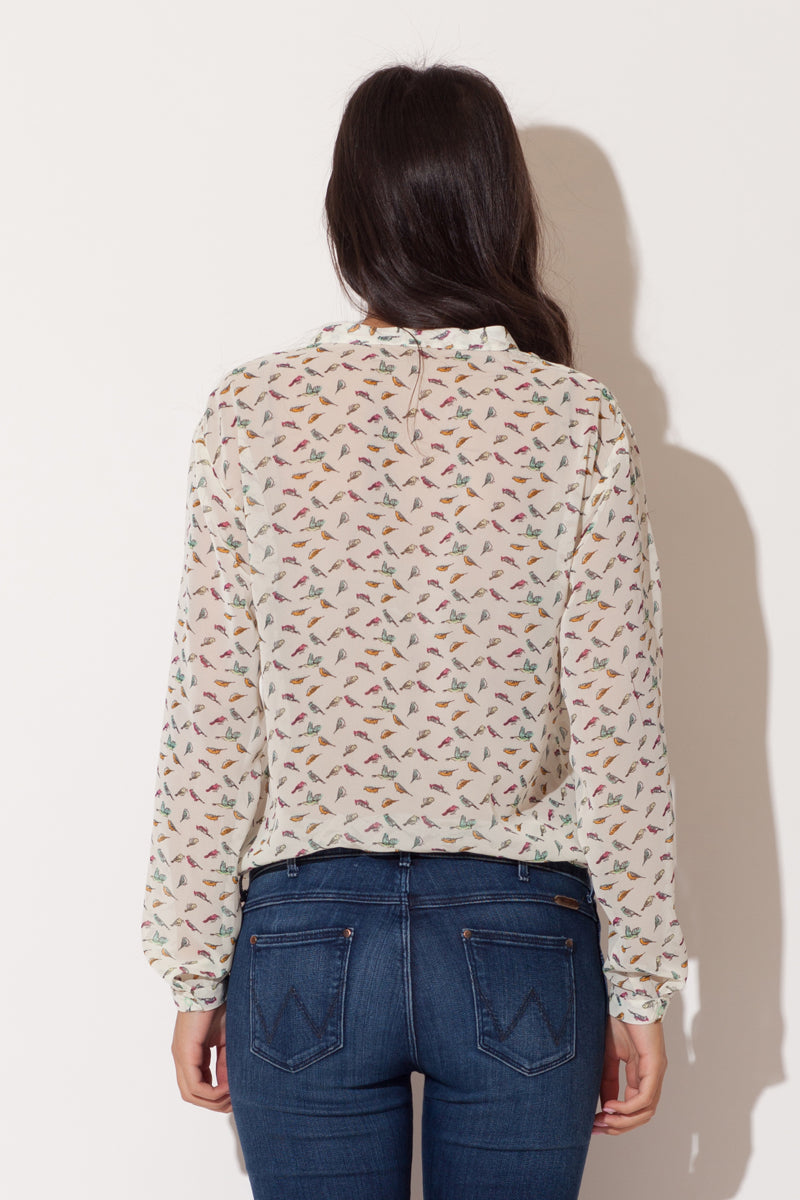 Blouse femme Katrus — beige