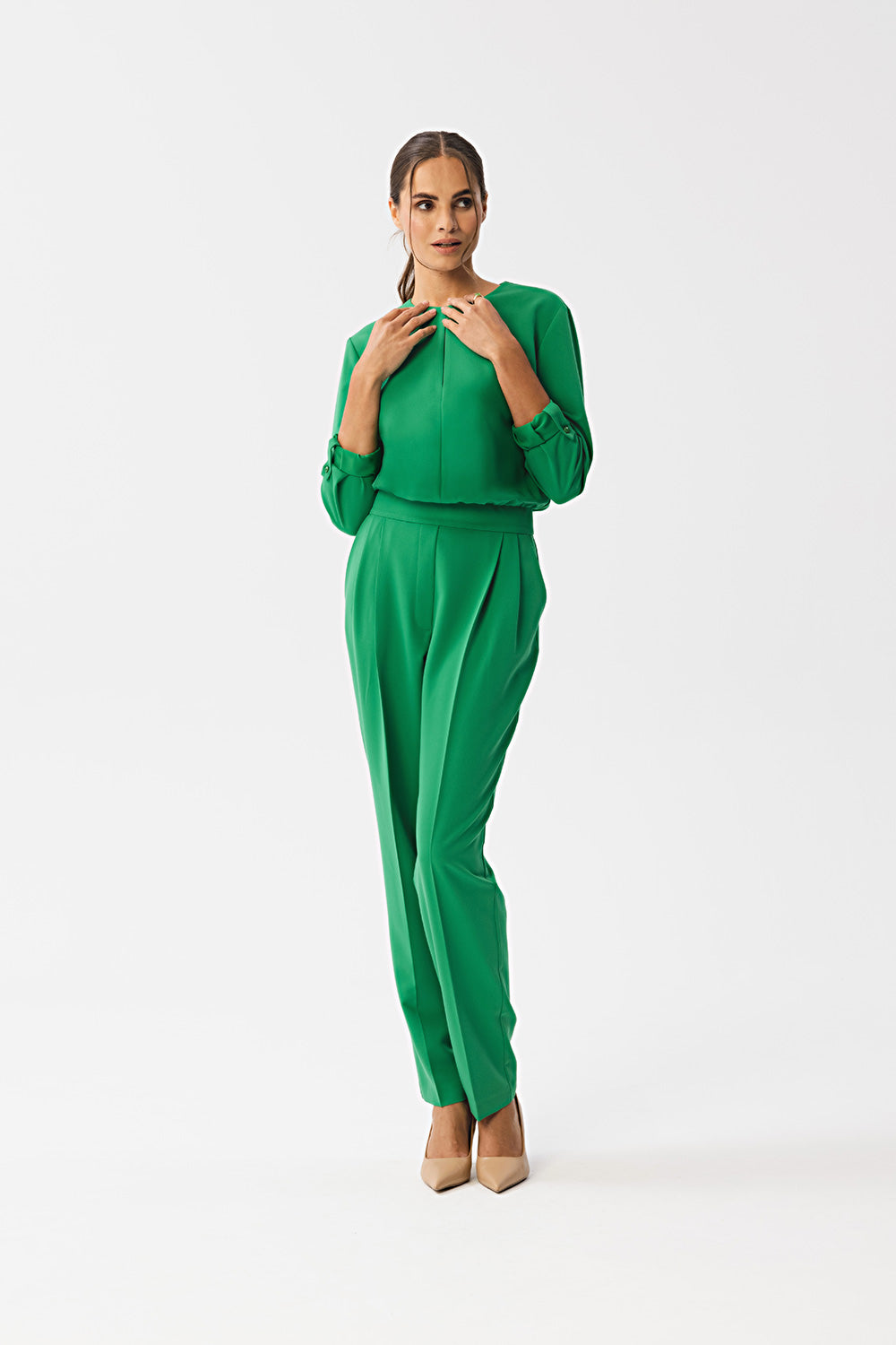 Chaussures à talons femme Stylove Combinaison Combinaison — vert