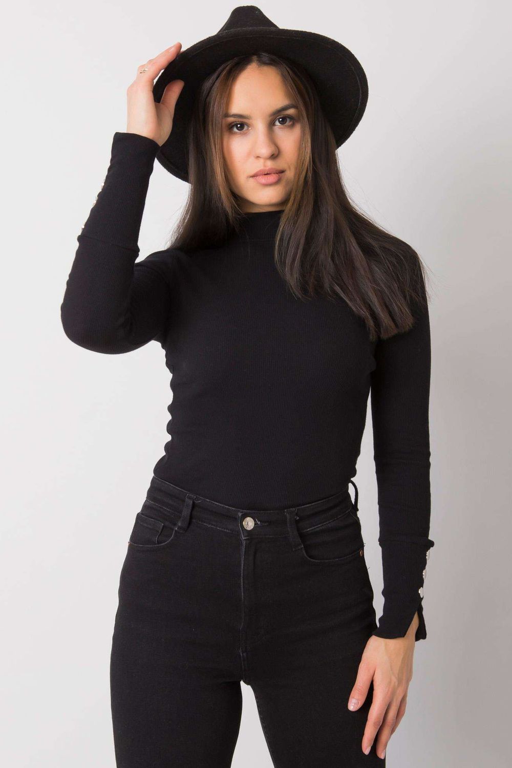 Blouse femme Rue Paris Chemisier Chemisier — noir