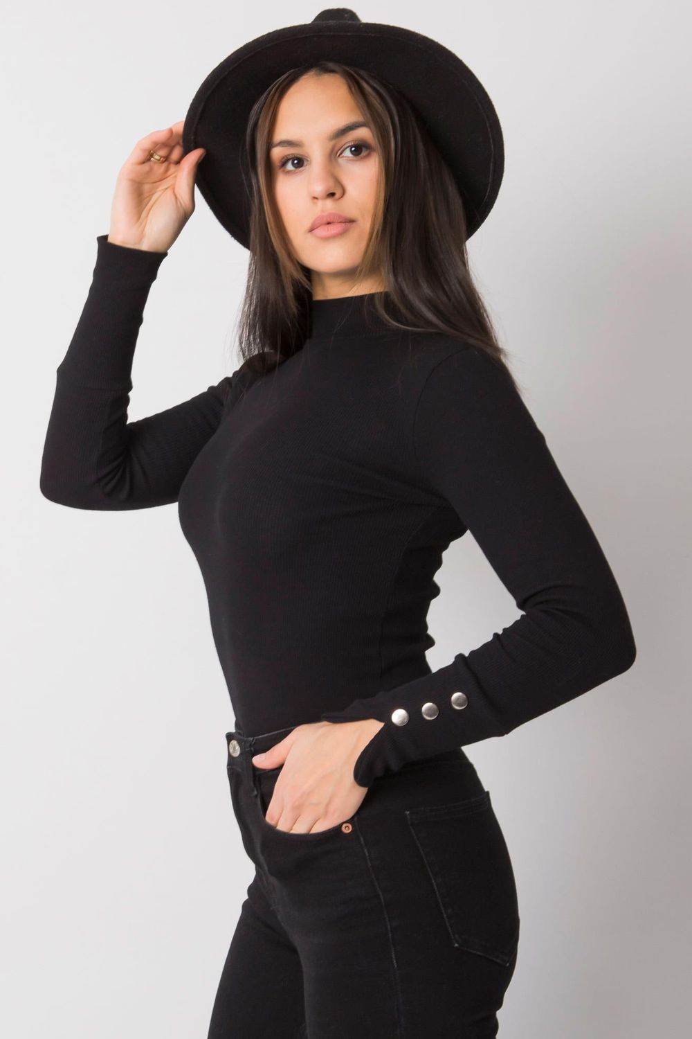 Blouse femme Rue Paris Chemisier Chemisier — noir