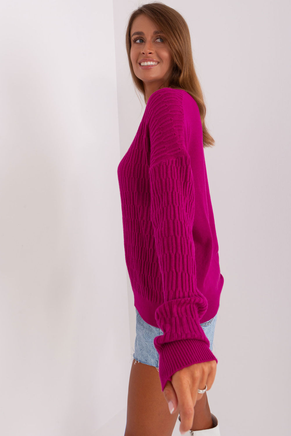 Pull femme AT Chandail Chandail — violet