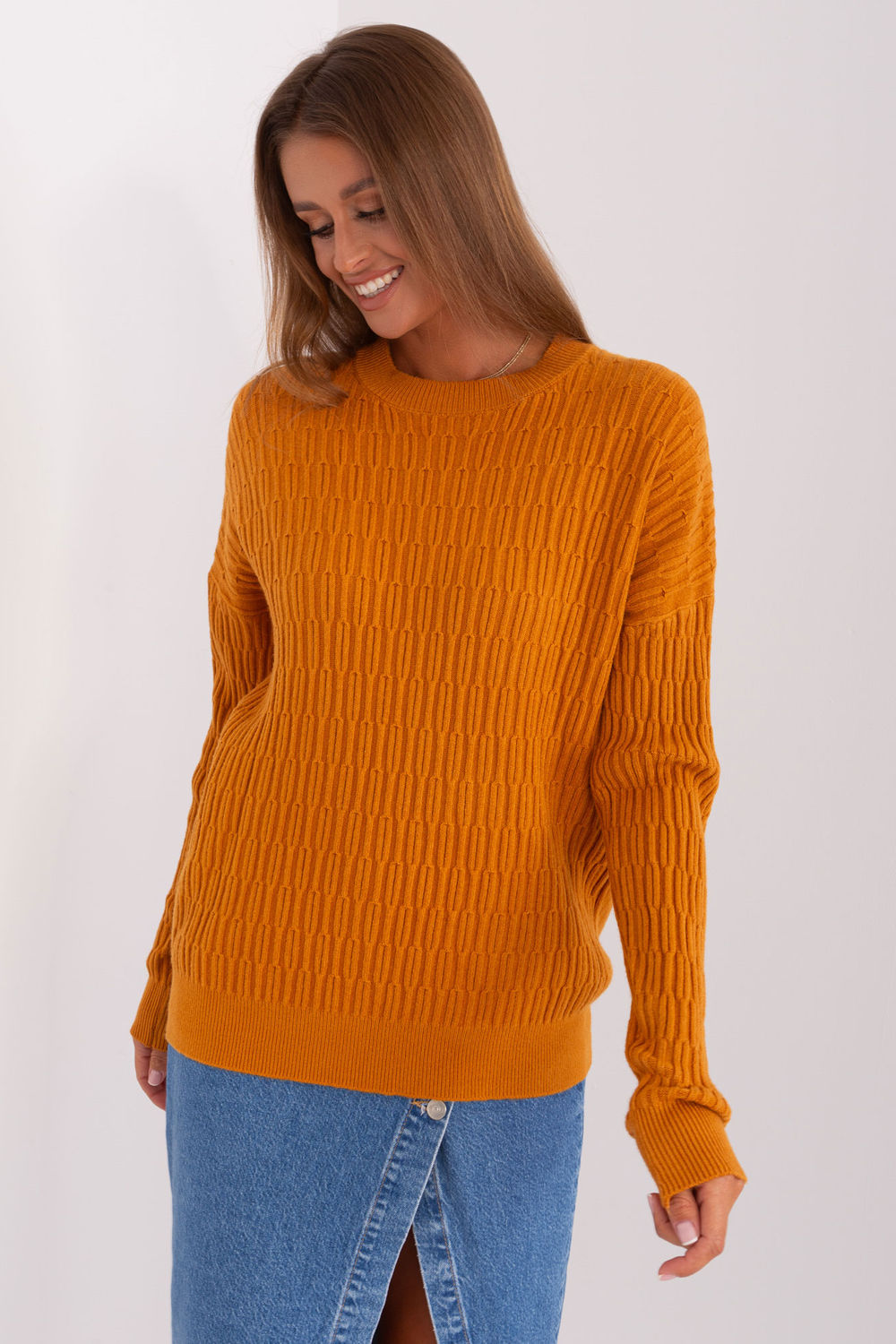 Pull femme AT Chandail Chandail — orange