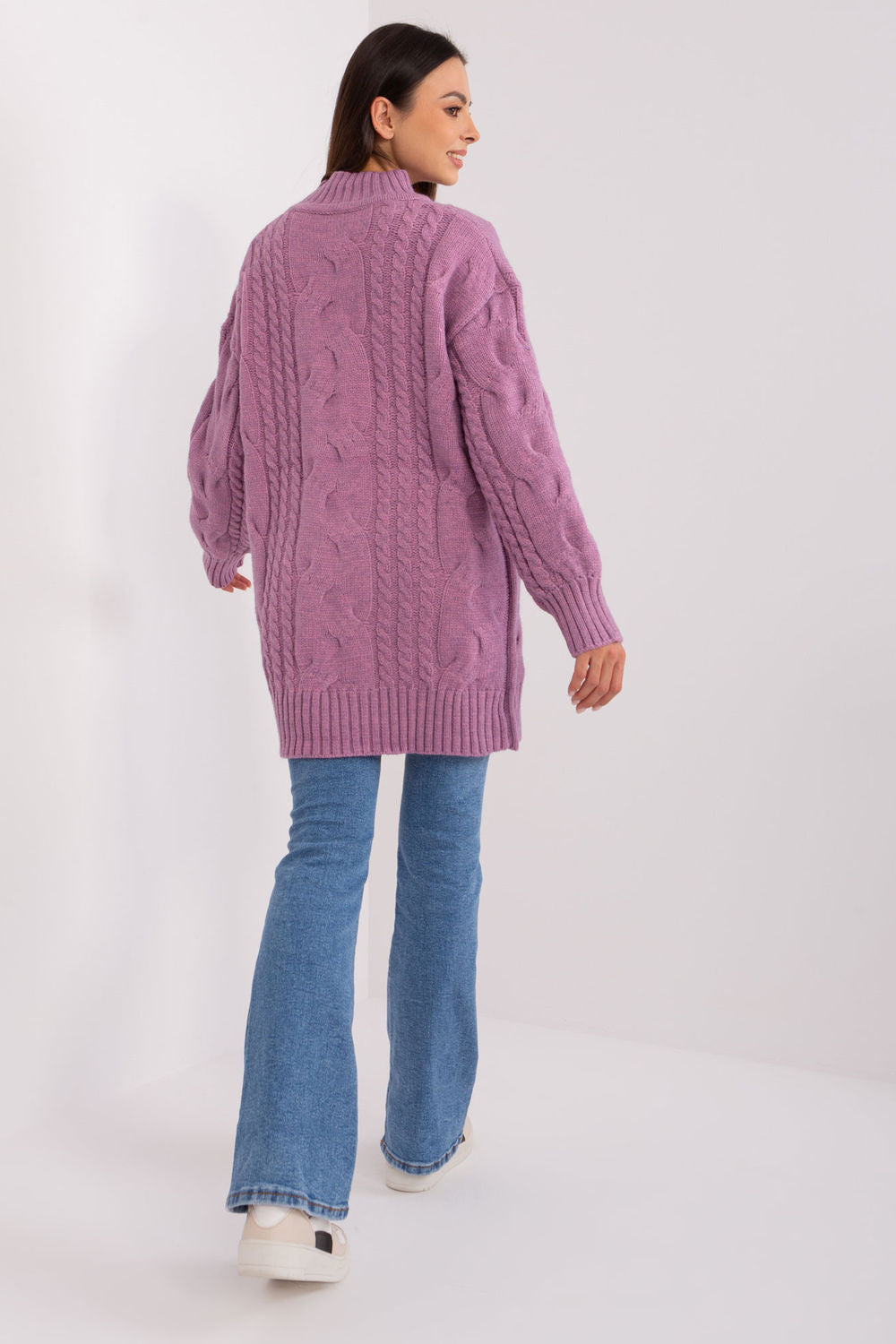 Pull femme AT Chandail Long Chandail — violet