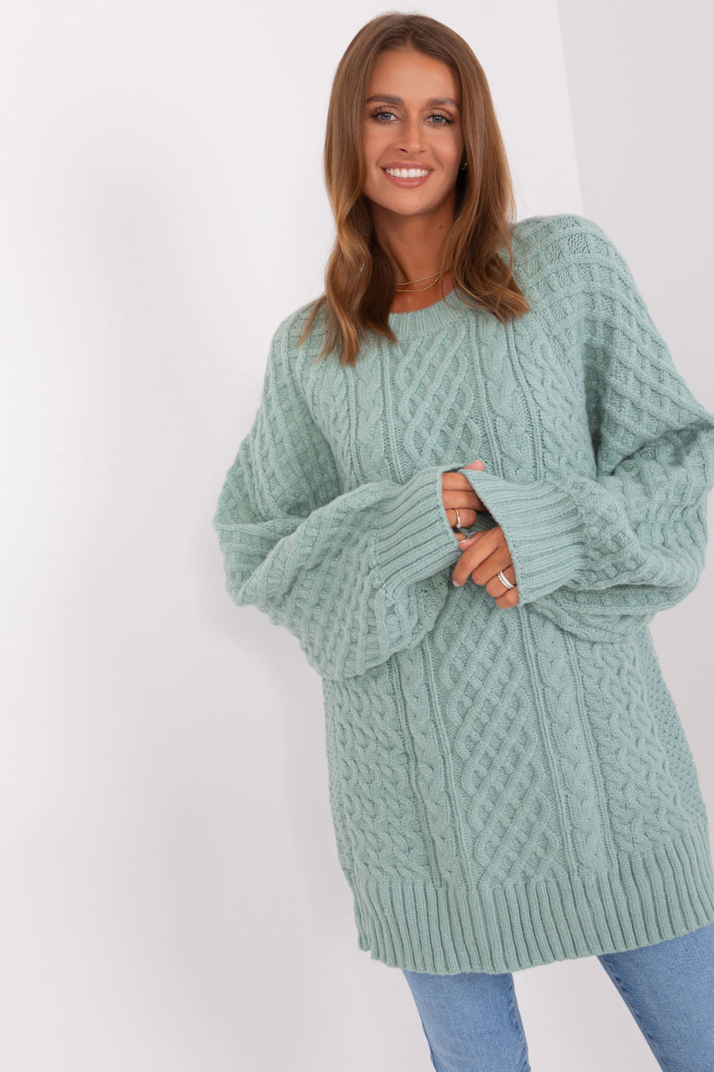 Pull femme AT Chandail Long Chandail — vert