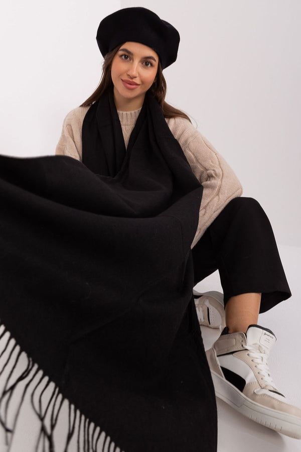 Châle femme AT — noir