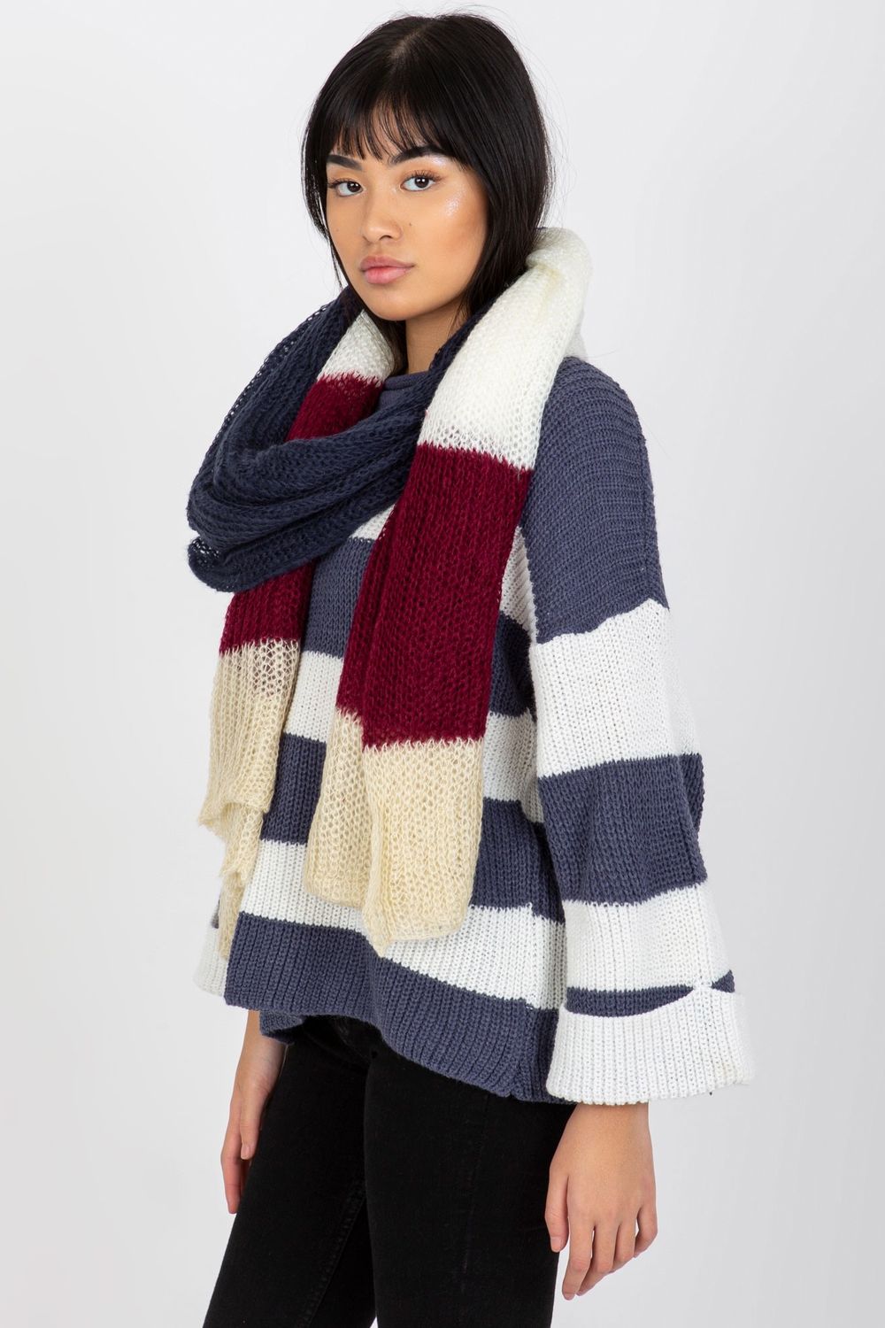 Châle femme AT — beige