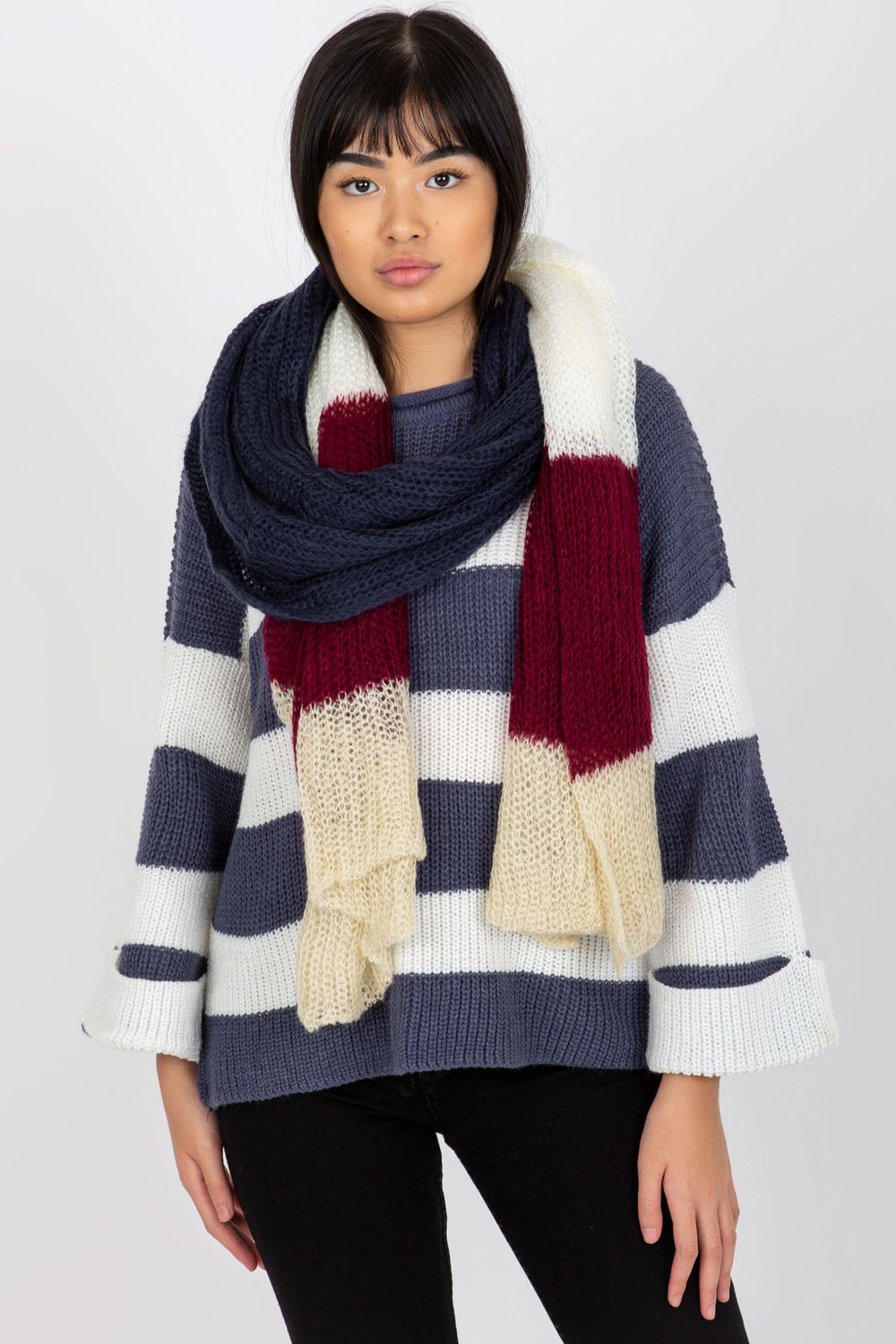Châle femme AT — beige