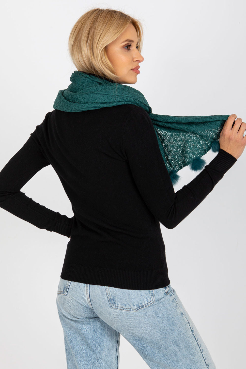 Châle femme AT — vert