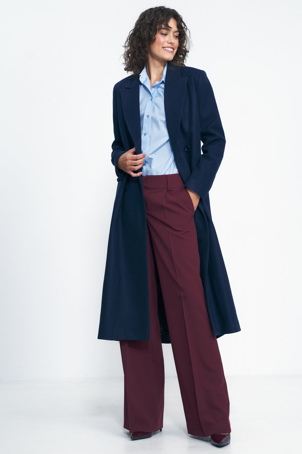 Manteau femme Nife — bleu marine