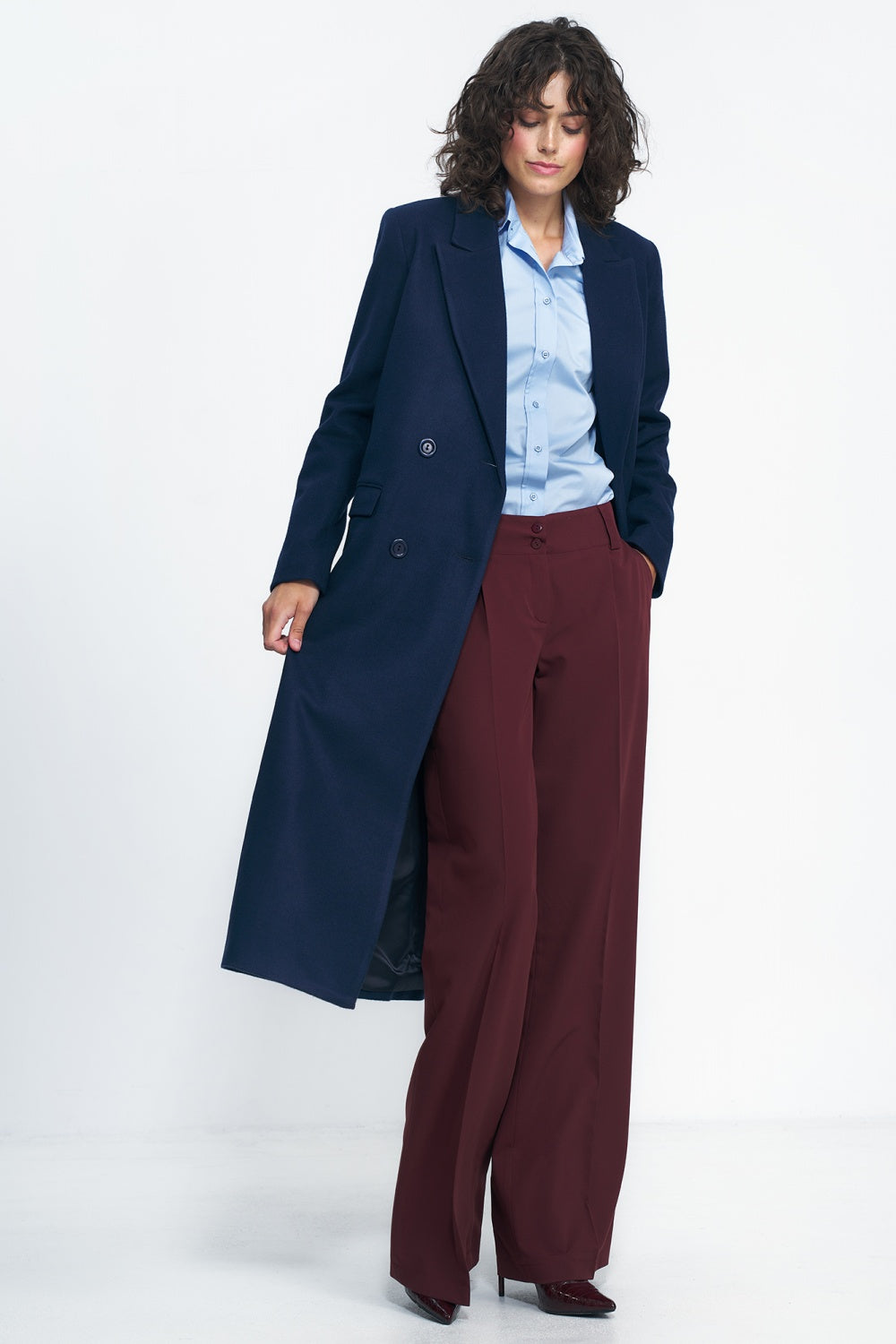 Manteau femme Nife — bleu marine