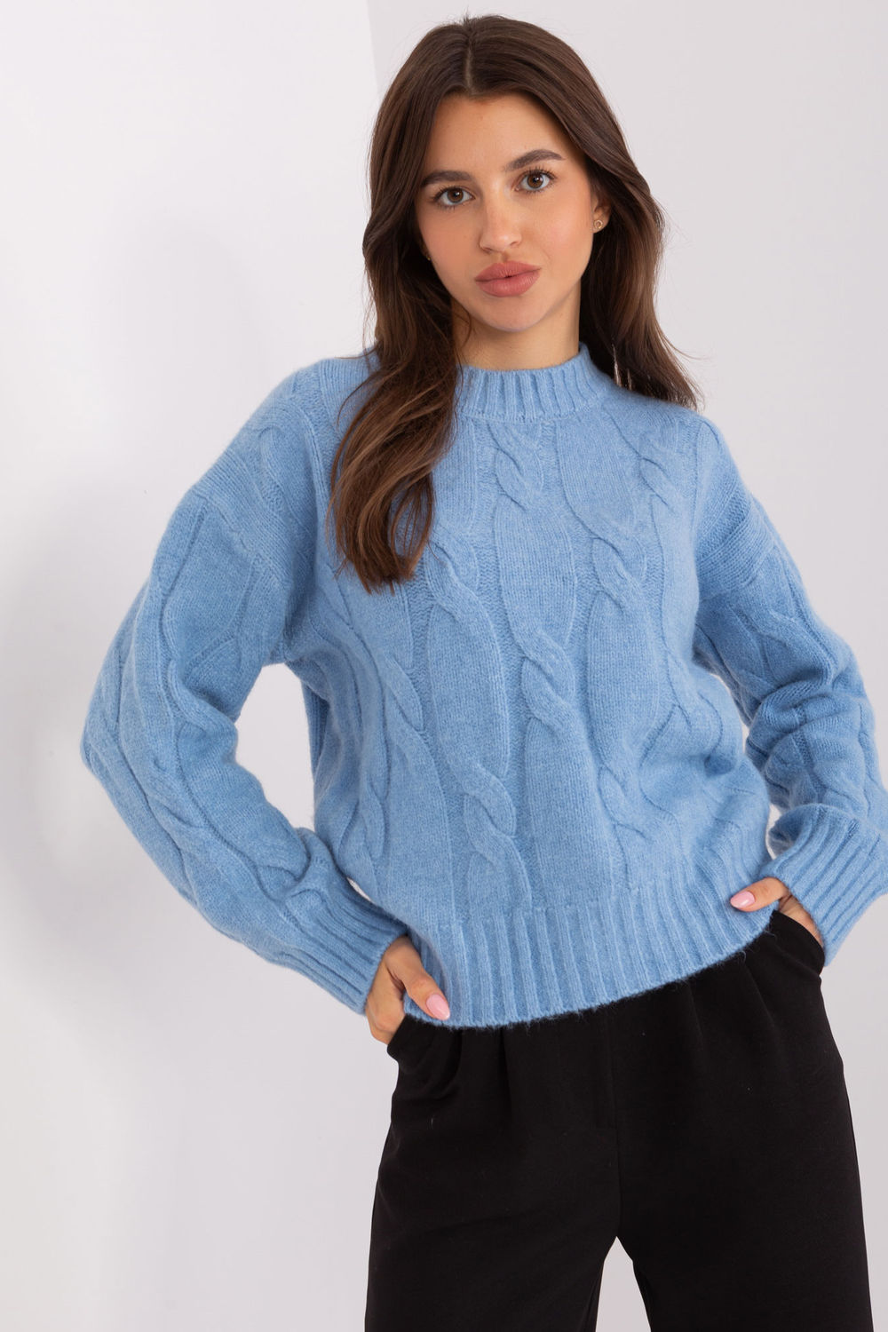 Pull femme AT Chandail Chandail — bleu