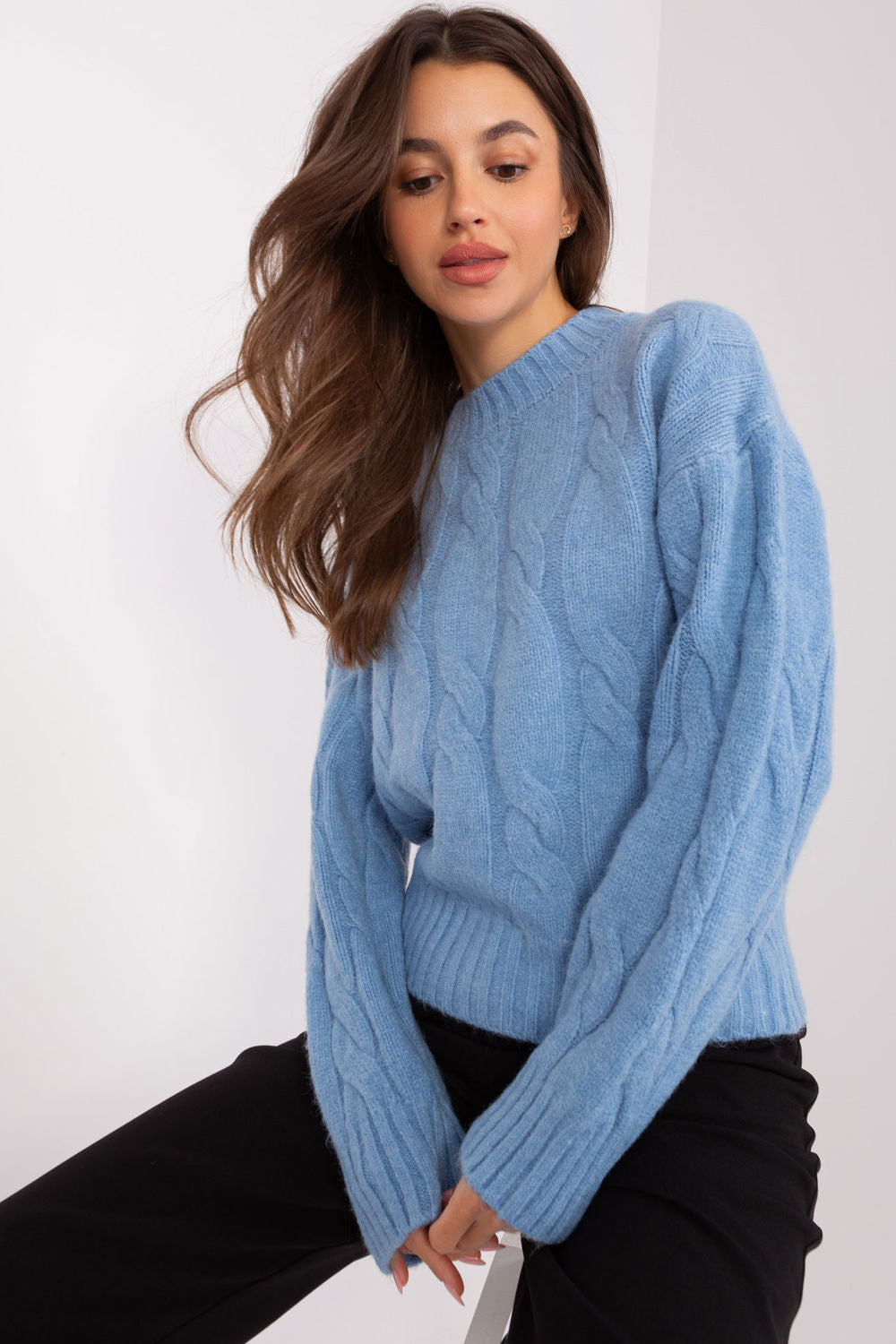Pull femme AT Chandail Chandail — bleu