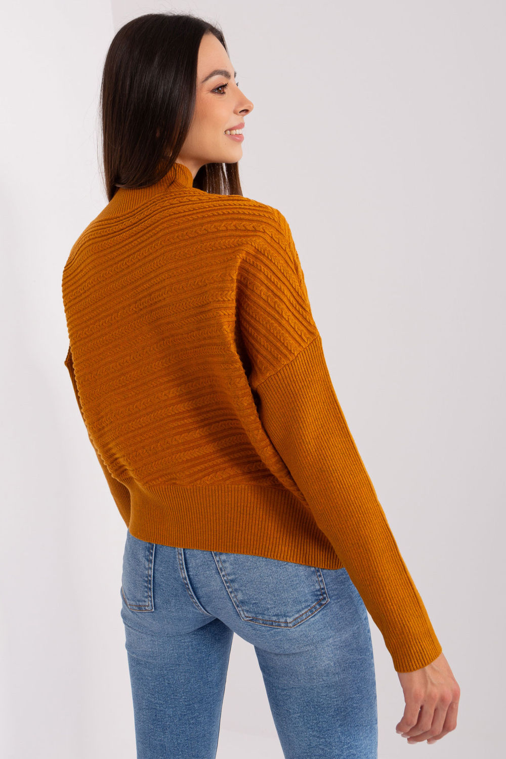 Pull femme AT Chandail Chandail — brun