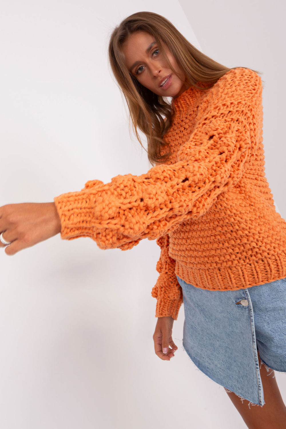 Pull femme AT Chandail Chandail — orange