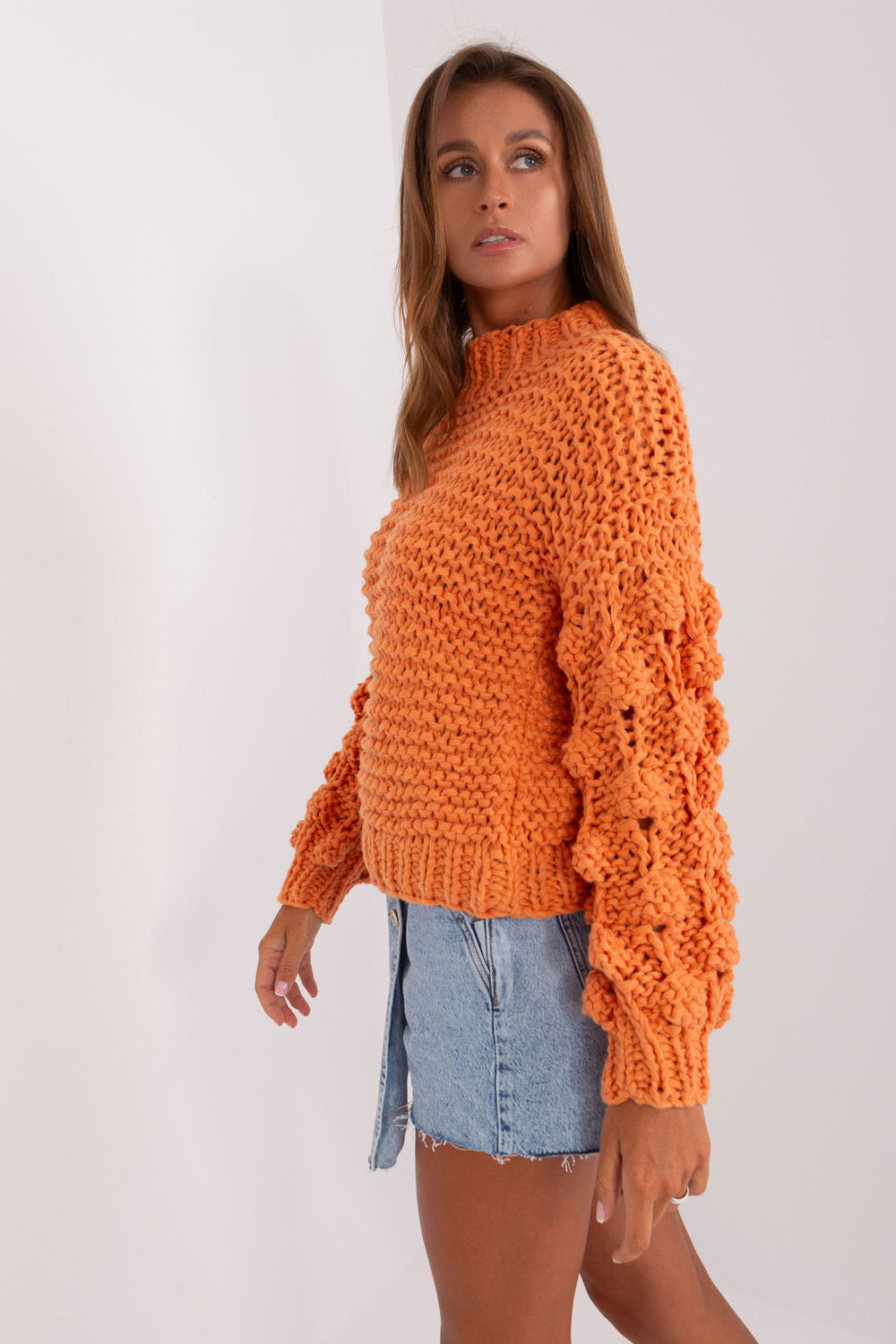 Pull femme AT Chandail Chandail — orange