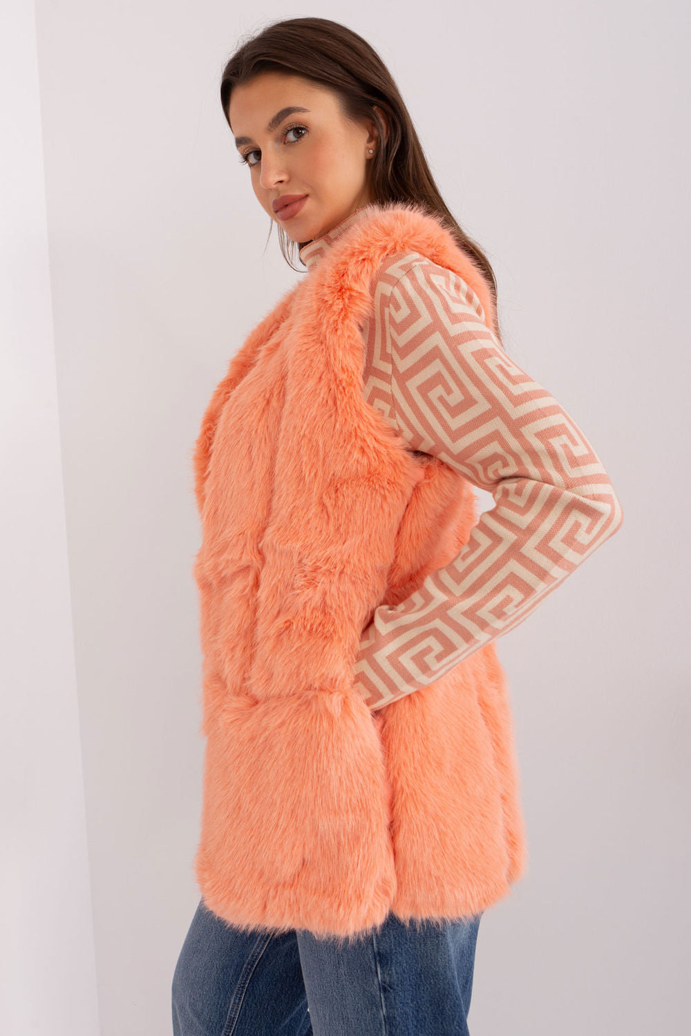 Gilet femme AT — orange