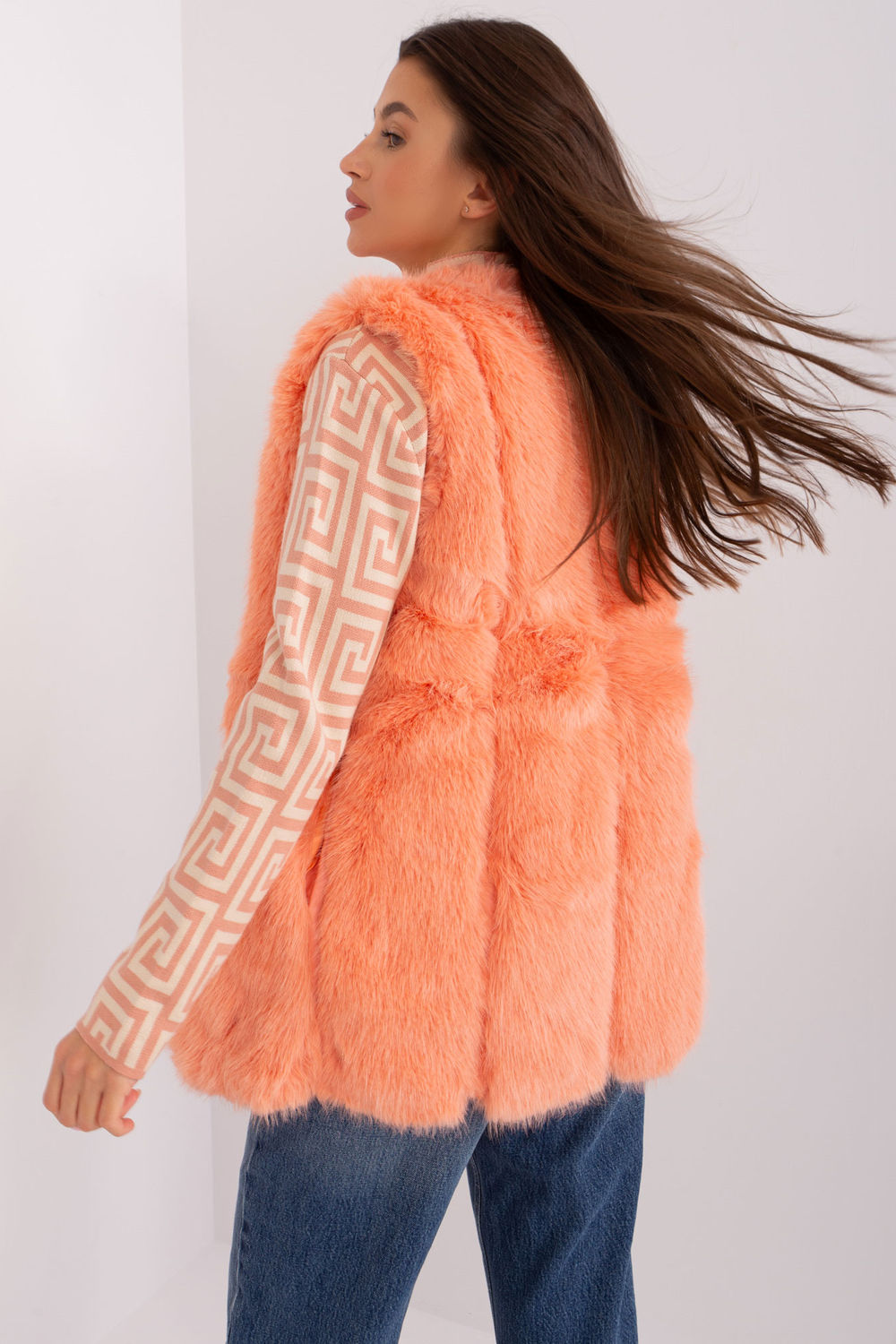 Gilet femme AT — orange