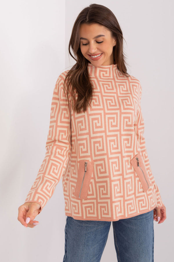 Pull femme AT Chandail Chandail — orange