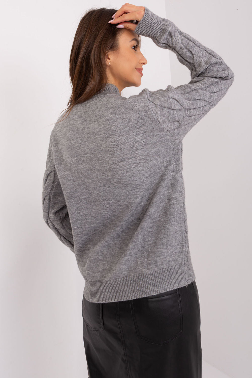 Pull femme AT Chandail Chandail — gris