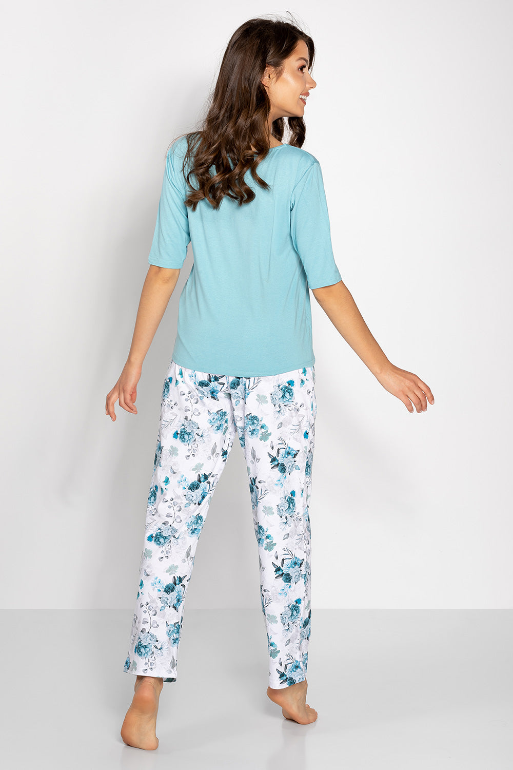 Pyjama femme Momenti Per Me — bleu