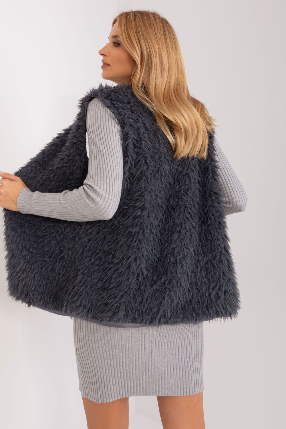 Gilet femme Och Bella — gris