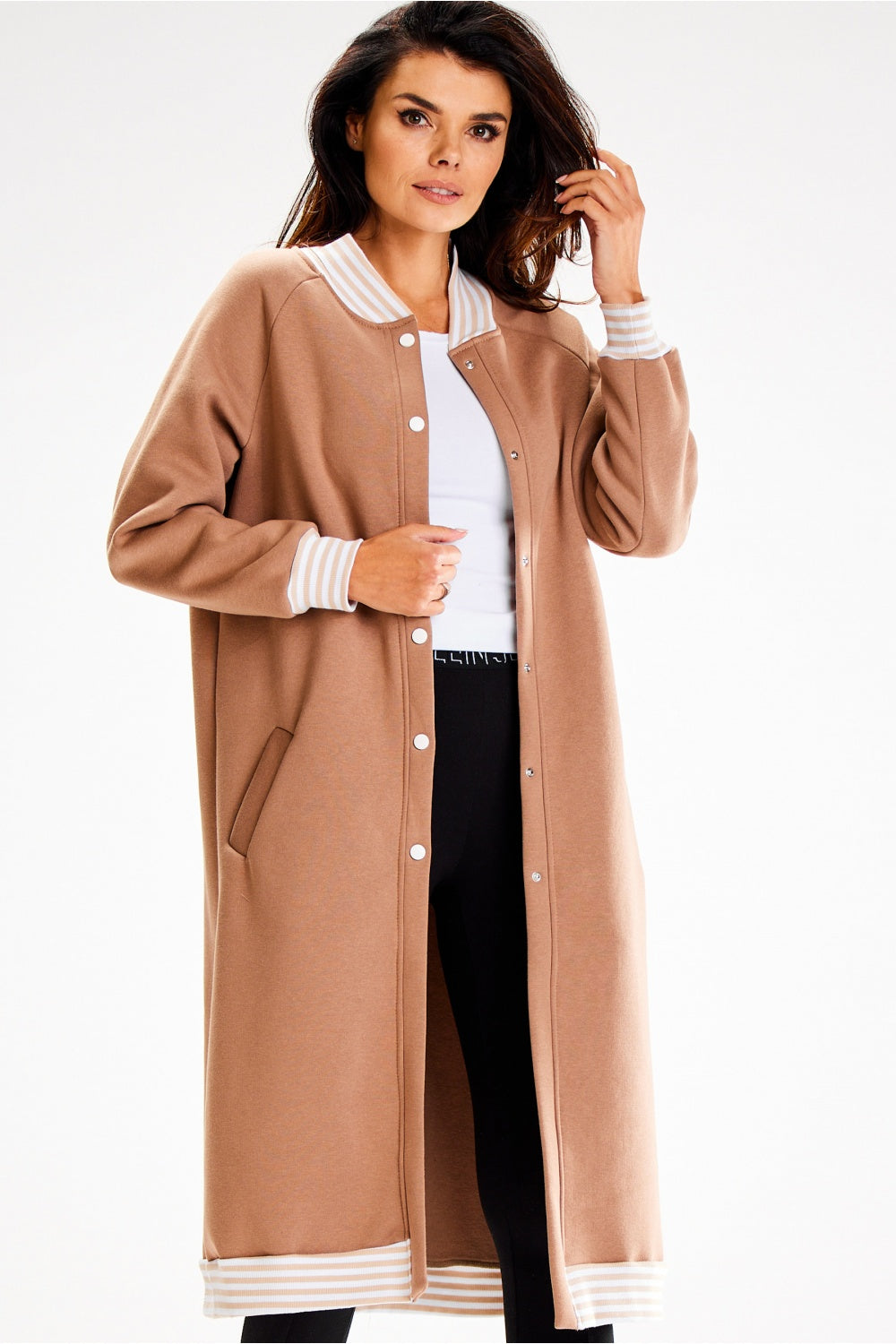 T-shirt femme awama Sweatshirt Sweatshirt — beige