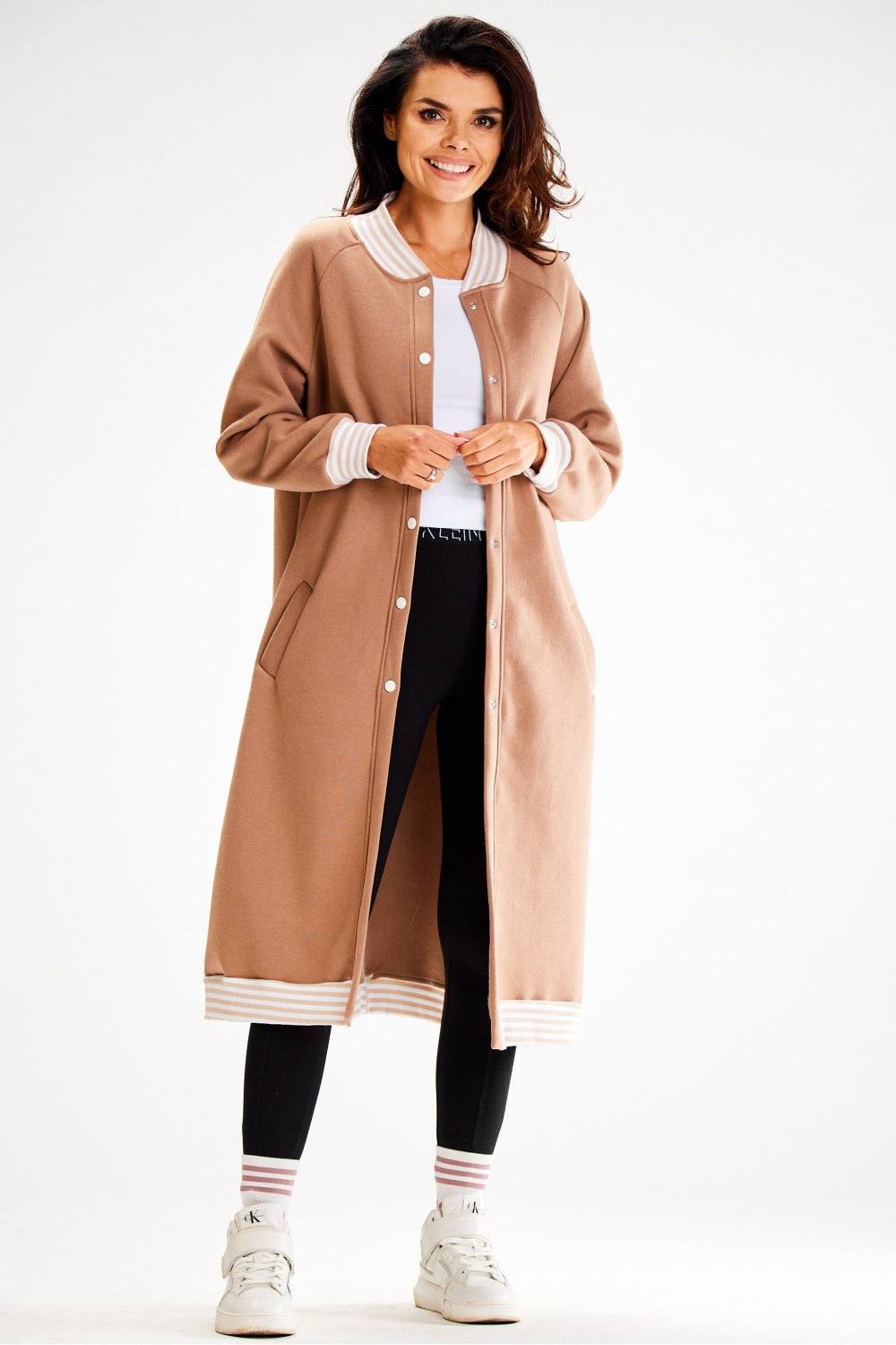T-shirt femme awama Sweatshirt Sweatshirt — beige