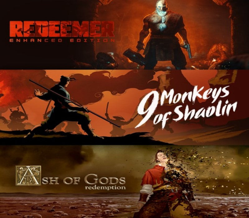 9 Monkeys of Shaolin + Ash of Gods + Redeemer: Bundle US XBOX One /