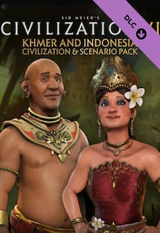 Sid Meier's Civilization VI - Khmer and Indonesia Civilization & Scenario Pack (PC) - Steam Key - GLOBAL