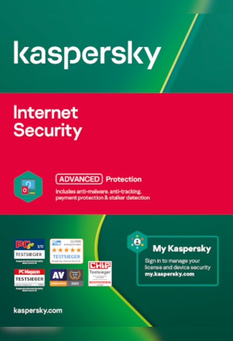 Kaspersky Internet Security 2021 for PC (1 Device, 1 Year) - Kaspersky Key - GLOBAL