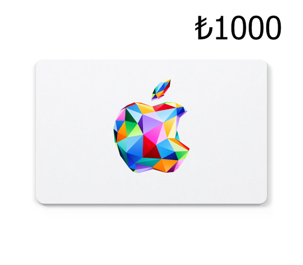 Apple ₺1000 Gift Card TR