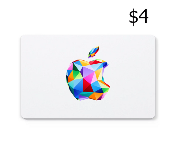 Apple $4 Gift Card