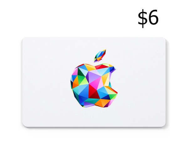 Apple $6 Gift Card