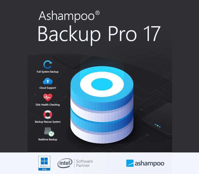 Ashampoo Backup Pro 17 Key (2 PCs)