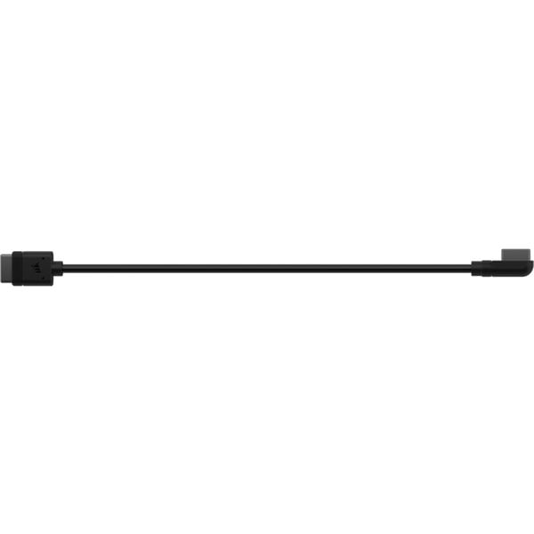 (€ 6,30 / pièces) Corsair iCUE LINK Slim-câble, 200mm, 90° abgewinkelt - Corsair - vue 4