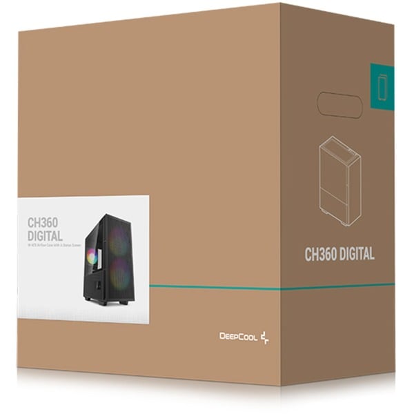 DeepCool CH360 DIGITAL, Tower-Gehäuse - DeepCool - vue 13