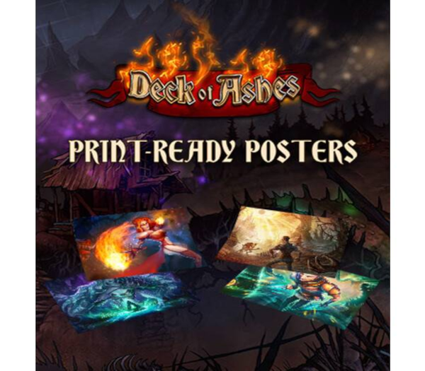 Deck of Ashes - Print-Ready Posters DLC
