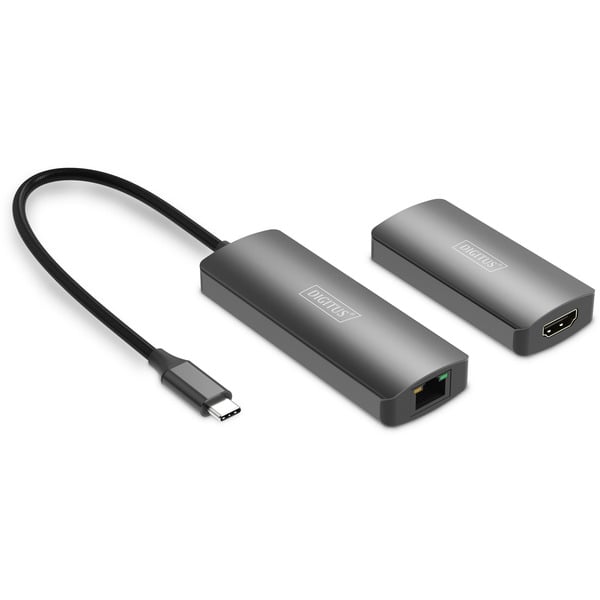 Digitus 4K Video Extender USB-C > HDMI, 30 mètre, HDMI Verlängerung - Digitus - vue 2