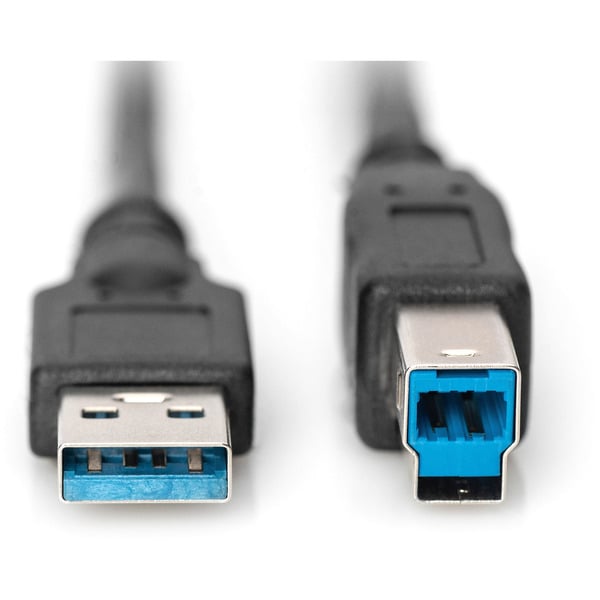 (€ 1,58 / 1 m) Digitus USB 3.2 Gen 1 Anschlusskabel USB-A > USB-B - Digitus - vue 2