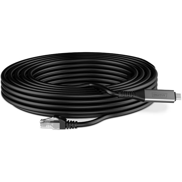 Digitus USB-C 3.2 Gen1 > RJ-45 Ethernet câble, 1Gbit/s, Adapter - Digitus - vue 2
