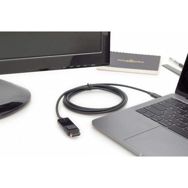 Digitus USB Gen 2 Adapterkabel USB-C > DisplayPort 4K - Digitus - vue 3