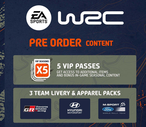 EA Sports WRC 23 - Pre-Order Bonus DLC EU PS4/PS5