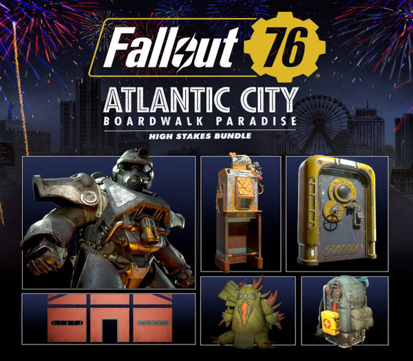 Fallout 76 - Atlantic City High Stakes Bundle DLC EU XBOX One /