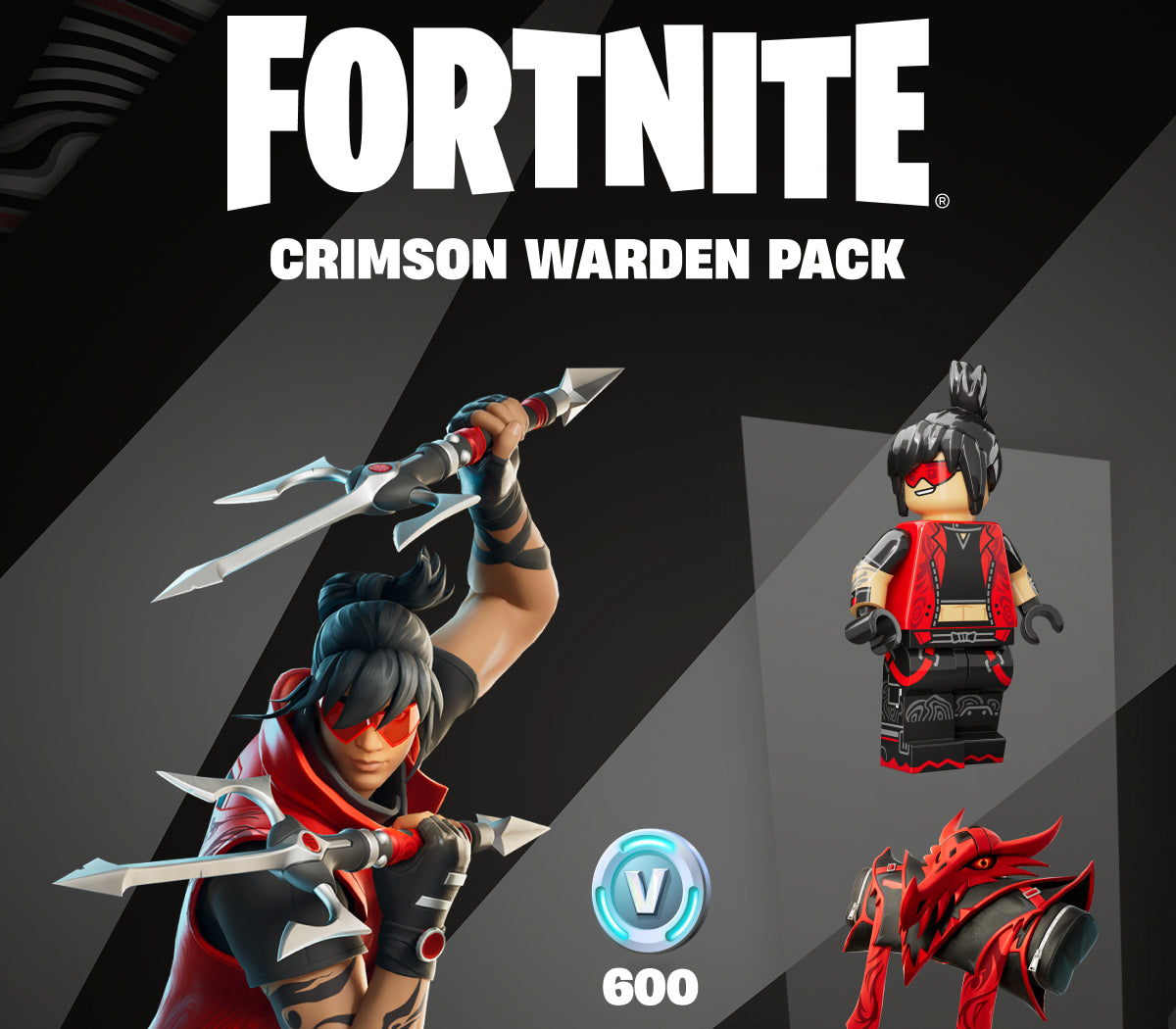 Fortnite - Crimson Warden Pack DLC UK XBOX One /